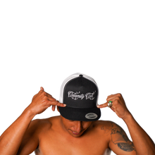 Load image into Gallery viewer, White Font Trucker